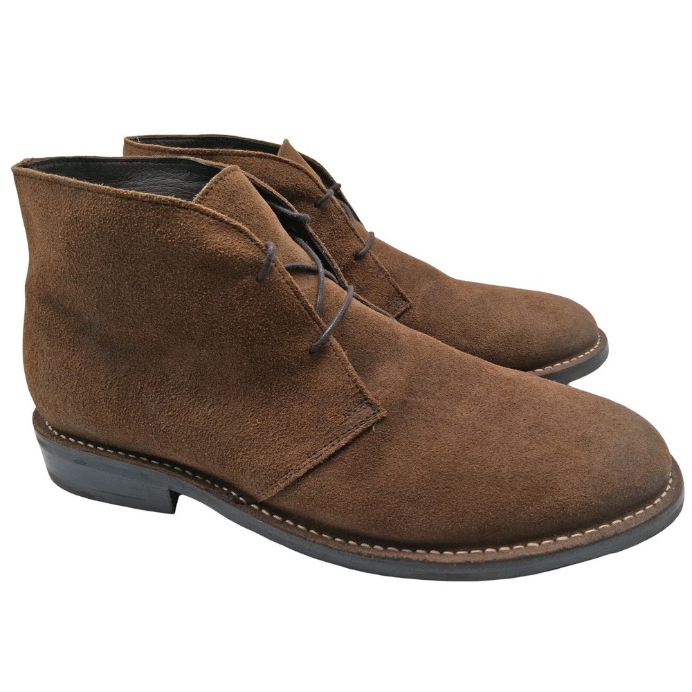 Thursday Everyday Chukka Boots Mens 14 Wide Brown Suede Lace Up Ankle Casual